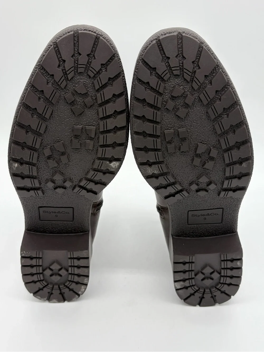 Style & Co. Brown Women's Ankle Booties New Without Box.